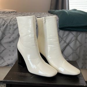 Nasty Gal White Go Go Boots